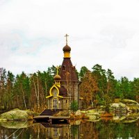 церковь "на острову" :: Андрей Игоревич