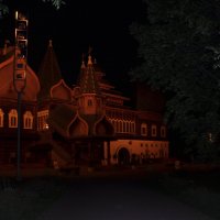 дворец царя Алексея Михайловича ...  ночью :: Галина R...