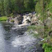 Водопад Ахинкоски :: Виктор Мухин