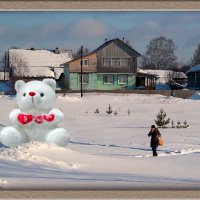 Зима в нашем городке :: Валентин Кузьмин