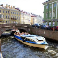 САНКТ-ПЕТЕРБУРГ, АВГУСТ, РЕКА МОЙКА :: Николай Гренков