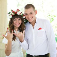 Жених и невеста улыбаются :: Valentina Zaytseva