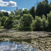 Верея - городок у реки. :: Владимир Безбородов