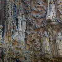 Фрагменты Собора Sagrada Familia Барселона. :: Andrey Odnolitok