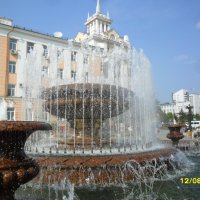 фонтан на площади Улан-Удэ :: Шончалай 