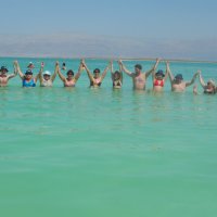 Мертвое море. Видно Иорданию в дымке. :: Oksana 