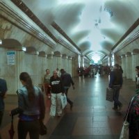Разговор в метро.... :: Юрий Морозов