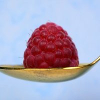 raspberry on the spoon :: Дмитрий Каминский