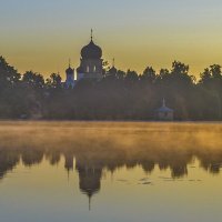 Утро на Введенском озере :: Сергей Цветков