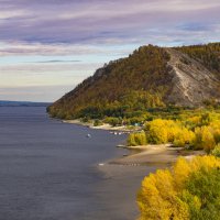 ВОЛГА И ЖИГУЛЕВСКИЕ ГОРЫ.... ДИВНОЙ КРАСОТЫ МЕСТА.... :: Наталья Меркулова