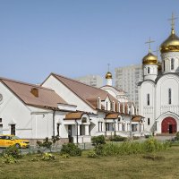 Москва. Храм Всемилостивого Спаса в Митино. :: В и т а л и й .... Л а б з о'в