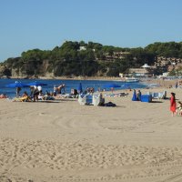 Пляж в Lloret de Mar :: Natalia Harries