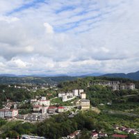 Вид Сочи со смотровой площадки Дендрария :: Маргарита Батырева