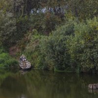 Одинокий челн :: Сергей Цветков