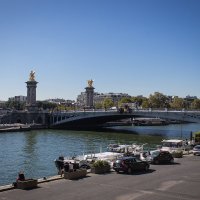 Река Сена. Вид на Александровский мост. :: Надежда 
