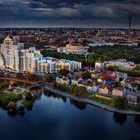 Последний луч заката над городом :: Sergey-Nik-Melnik Fotosfera-Minsk