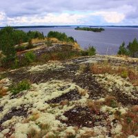 ОКТЯБРЬ В КАРЕЛИИ, ОНЕЖСКОЕ ОЗЕРО :: Николай Гренков