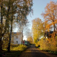 осение улицы города :: Сергей Кочнев