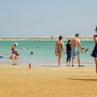 На пляже Мёртвого моря. :: ТаБу 