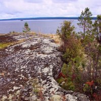 ОСЕНЬ В КАРЕЛИИ, ОНЕЖСКОЕ ОЗЕРО :: Николай Гренков