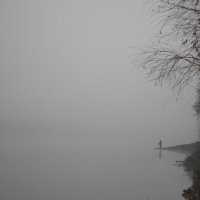 Туман на реке :: Илья Попов