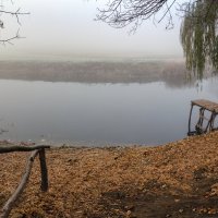 Осенние туманы над Орелью. :: Владимир M