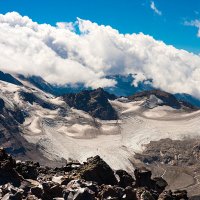 Ледники Большой кавказский хребет :: Александр Поздняков