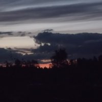 Закат и переменная облачность :: Ramirez Грязный