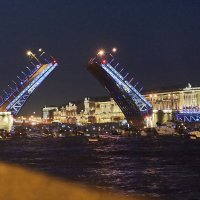 Развод Дворцового моста :: Натали Зимина