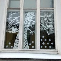Сразу видно - окно детской Художественной школы :: Галина Бобкина