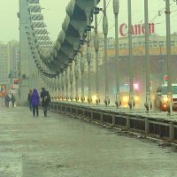 Крымский мост в декабре :: Николай Мартынов