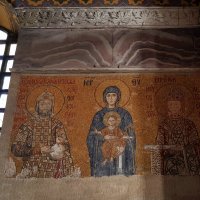 Айя-София стала музеем, а замазанные османами мозаики и фрески вскрыты. :: Anna Gornostayeva