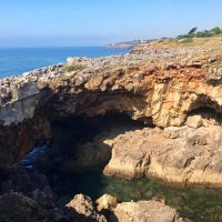 Португалия....конец Земли, Европы край,где бьются океана волны в подножье необычных скал..... :: Galina Leskova