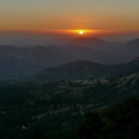 Вечер в горах Сьерра Невада (Калифорния) :: Юрий Поляков