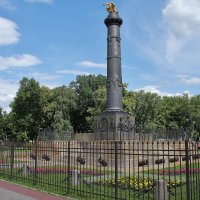 Памятник в честь 100-летия полтавской битвы со шведами. :: sav-al-v Савченко
