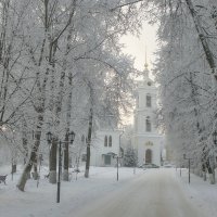 Успенский Собор сквозь снежное марево. :: Анатолий. Chesnavik.