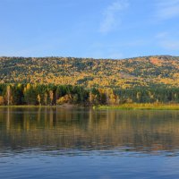 Осень на Енисее :: Татьяна Соловьева