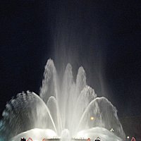Барселона. Холм Монжуик. Поющие фонтаны. :: Владимир Драгунский