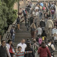 Venezia. Pedoni sul ponte Dell Accademia. :: Игорь Олегович Кравченко