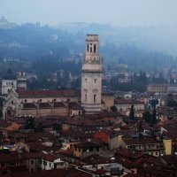 Италия. Верона. Панорама города с высоты птичьего полёта. :: Galina Leskova