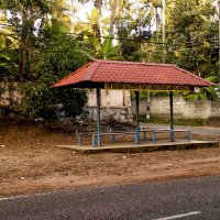 Индийская автобусная остановка. :: Alex 