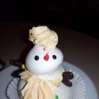 Пирожное "Снеговик" :: BoxerMak Mak