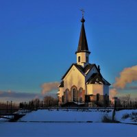 Церковь Св.Георгия Победоносца на закате... :: Sergey Gordoff