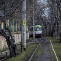 Уезжающий трамвай :: Вадим Решетов
