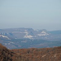 вид на Мангуп-Кале :: Асенька Ломакина