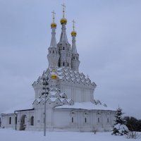 Трёхшатровая Одигитриевская церковь. Иоанно-Предтеченский женский монастырь в городе Вязьма :: Galina Leskova