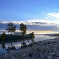 Холодное  утро :: Геннадий Супрун