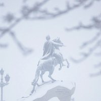 Снежный туман похож на обман.... :: Валентина Харламова