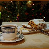 Вечерний чай с Рождественским кексом. :: san05 -  Александр Савицкий