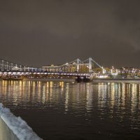 Зимним вечером на Москва-реке. :: Александр Степовой 